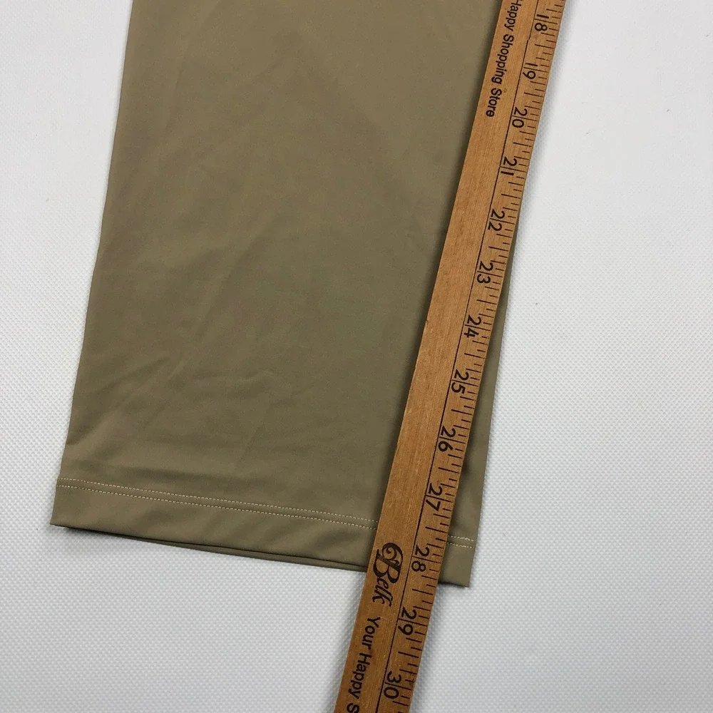 Anetik Mens Roam Tech Utility Pants 32-S Tan Khaki Stretch